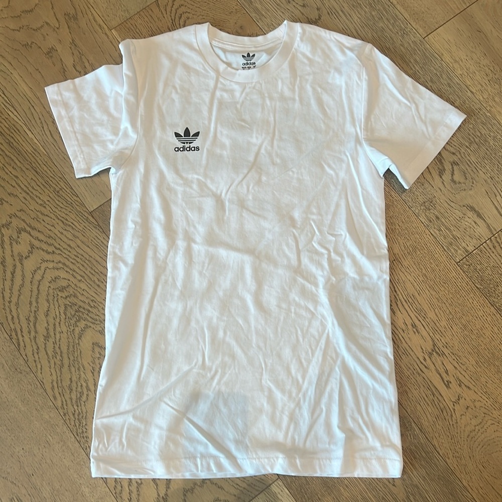 White adidas tshirt. Extra small.